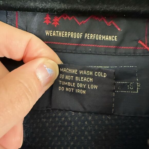 Vintage Abercrombie Fitch Jacket Men's Medium Grey Sherpa Zip Pockets Full Zip - Picture 8 of 12